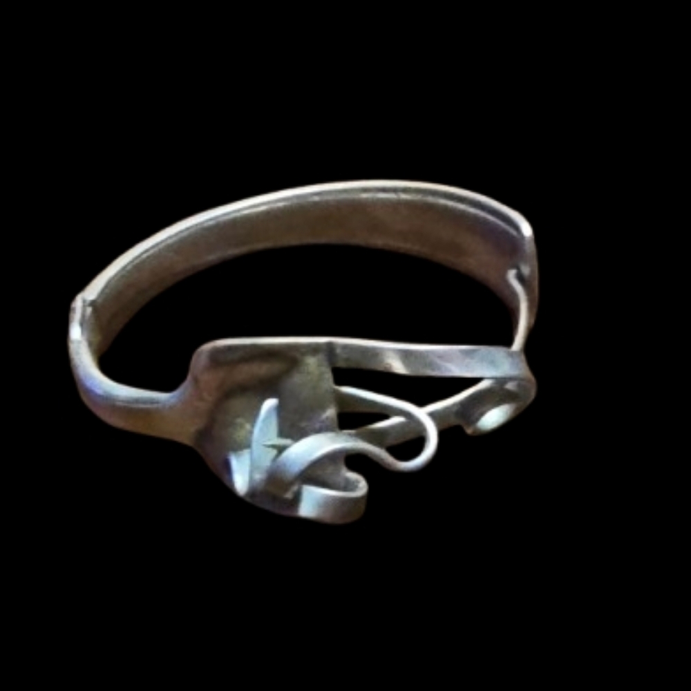 Twisted Metal Fork Bracelet 25